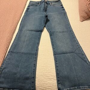 LC Lauren Conrad Blue Flare Jeans